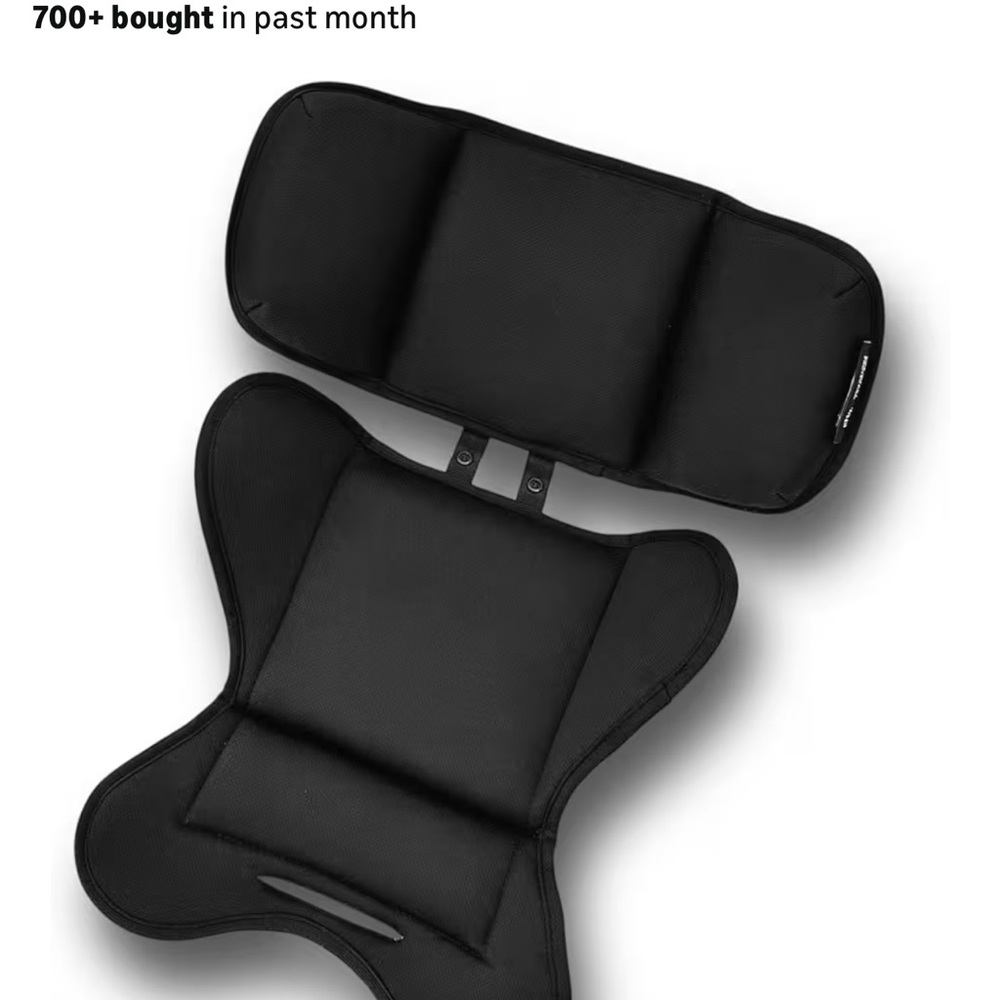 Black Car Seat Cushion